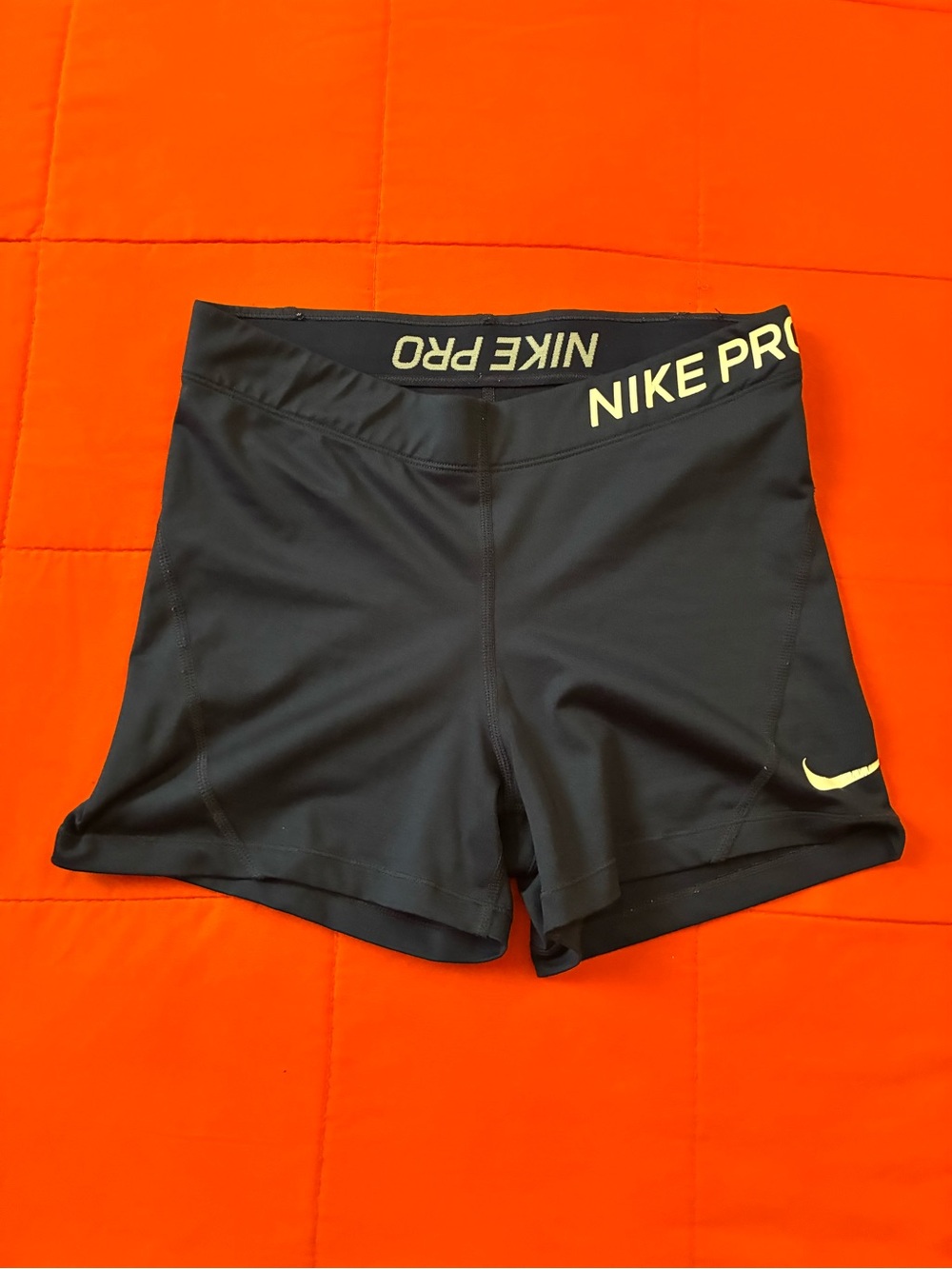 Nike Shorts Womens Blue Medium Athletic Running & Gym